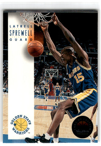 1993 SkyBox Latrell Sprewell Card78 Default Title