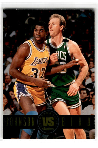 1993 Skybox Showdown Series Magic vs Bird Card SS12 Default Title