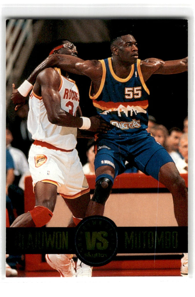 1993 Skybox Showdown Series Olajuwon vs Mutombo Card SS4 Default Title