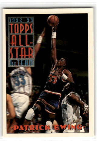 1993 Topps All Star Patrick Ewing Card 100 Default Title