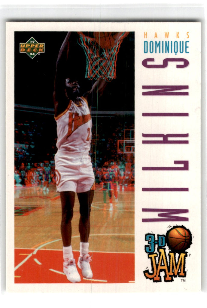 1993 Upper Deck Pro View Dominique Wilkins Card89 Default Title