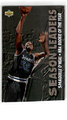 1993 Upper Deck Season Leaders Shaquille O'Neal Card 177 Default Title