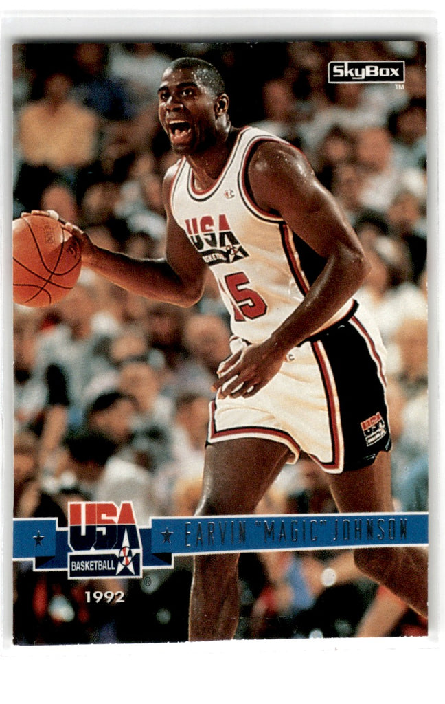 1993 Upper Deck USA Magic Johnson Card 87 Default Title