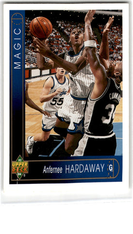 1993 Upper Deck Anfernee Hardaway Card 382 Default Title