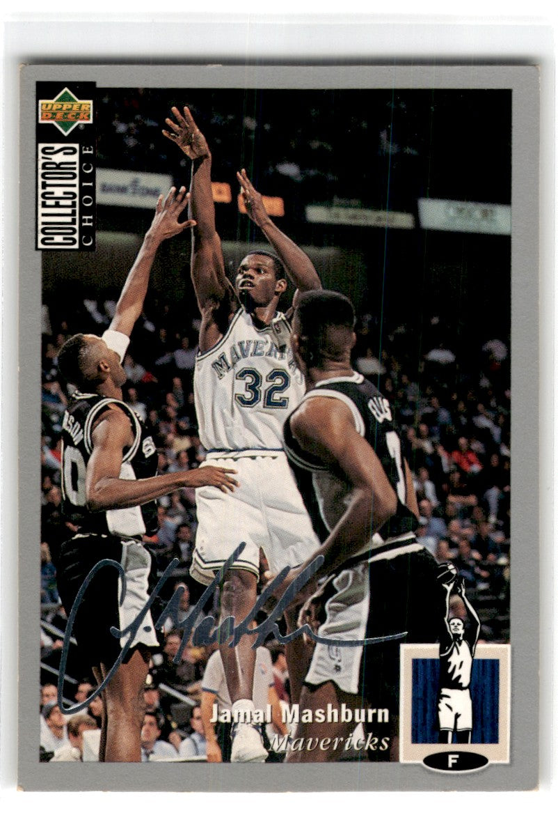 1994 Collector's Choice Silver Signatures Jamal Mashburn Card157 Default Title