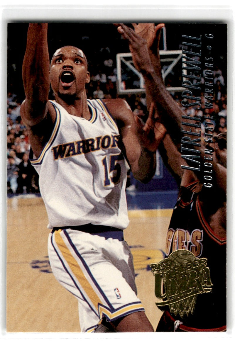 1994 Fleer Ultra Latrell Sprewell Card 63 Default Title