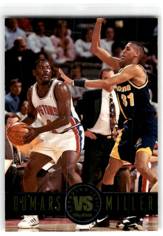 1994 SkyBox Reggie Miller/Joe Dumars Card122 Default Title