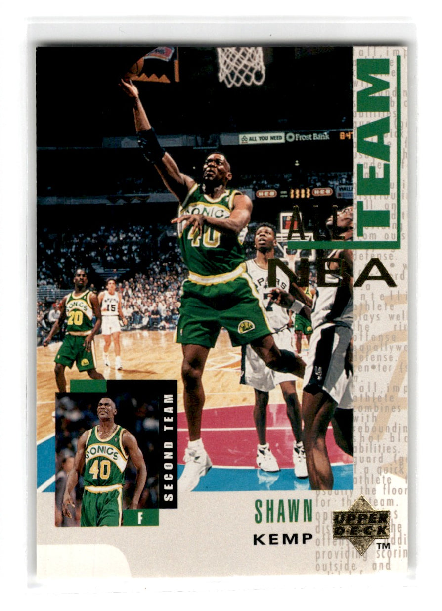 1994 Upper Deck All NBA Shawn Kemp Card 16 Default Title