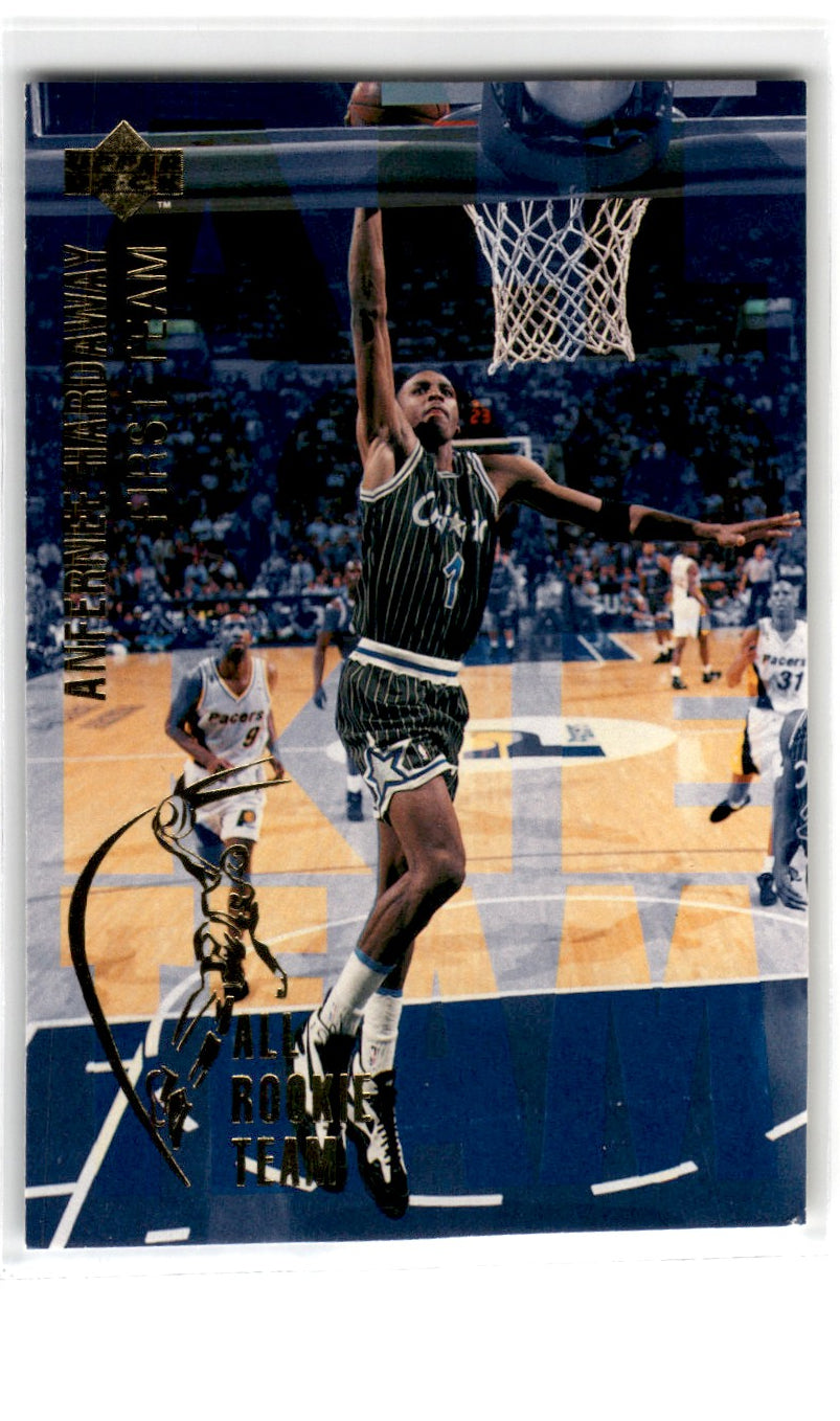 1994 Upper Deck First Team Anfernee Hardaway Card 2 Default Title