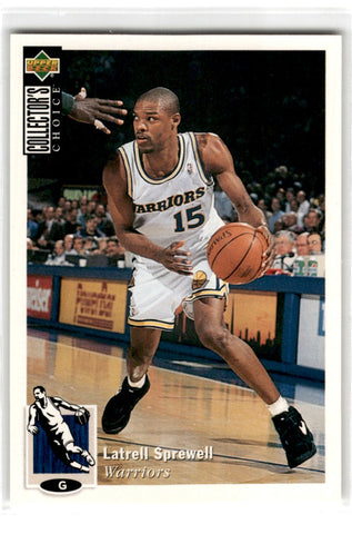 1994 Upper Deck Latrell Sprewell Card 15 Default Title