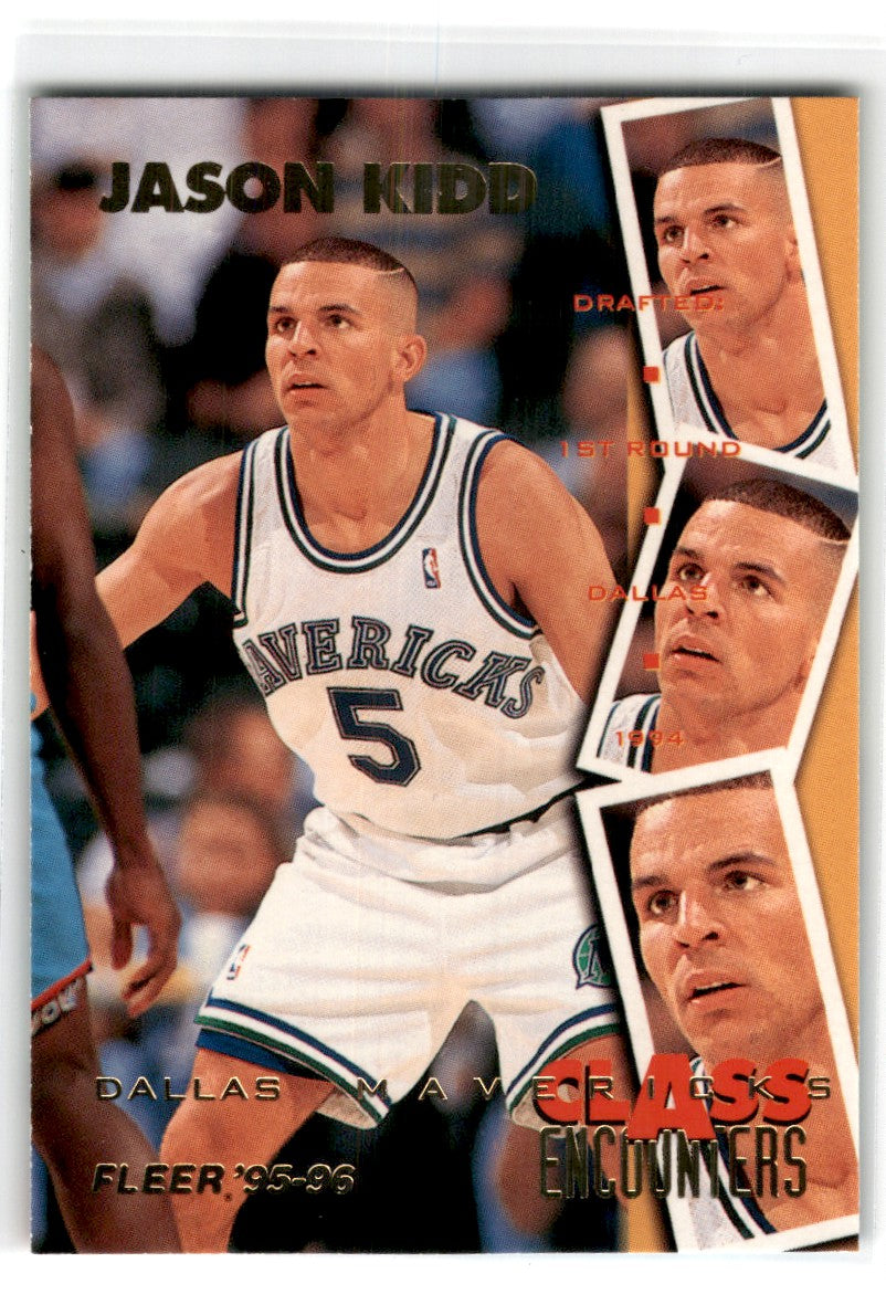 1995 Fleer Class Encounters Jason Kidd Card6 Default Title