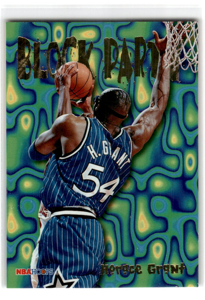 1995 Hoops Block Party Horace Grant Card12 Default Title