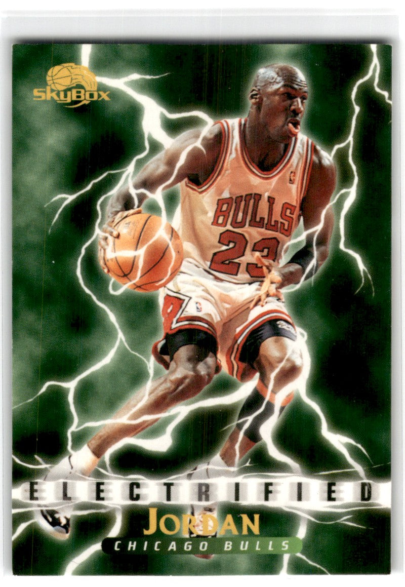 1995 Skybox Electrified Michael Jordan 278