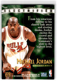 1995 Skybox Electrified Michael Jordan 278