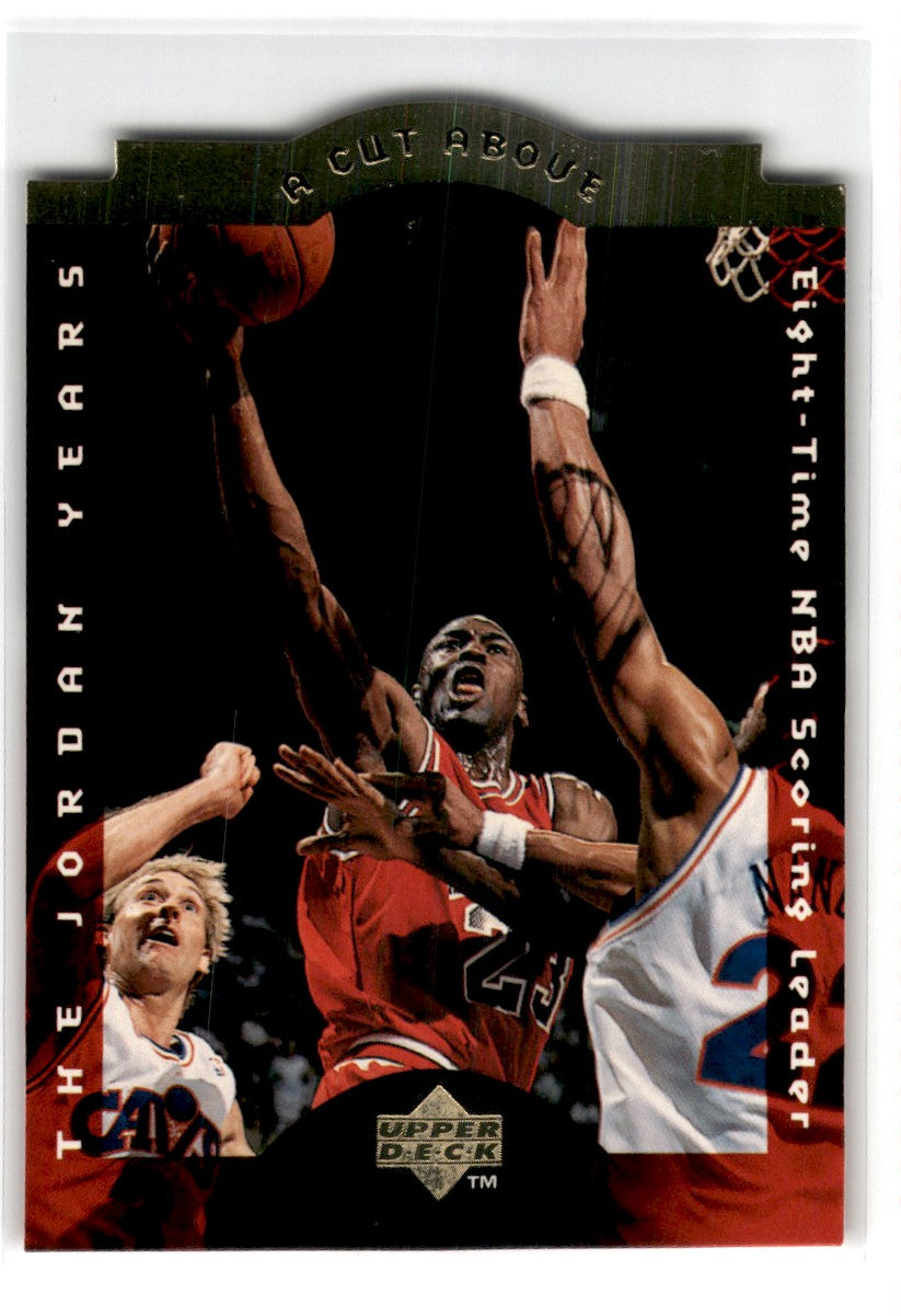 1996 Collector's Choice Jordan A Cut Above Michael Jordan CA2