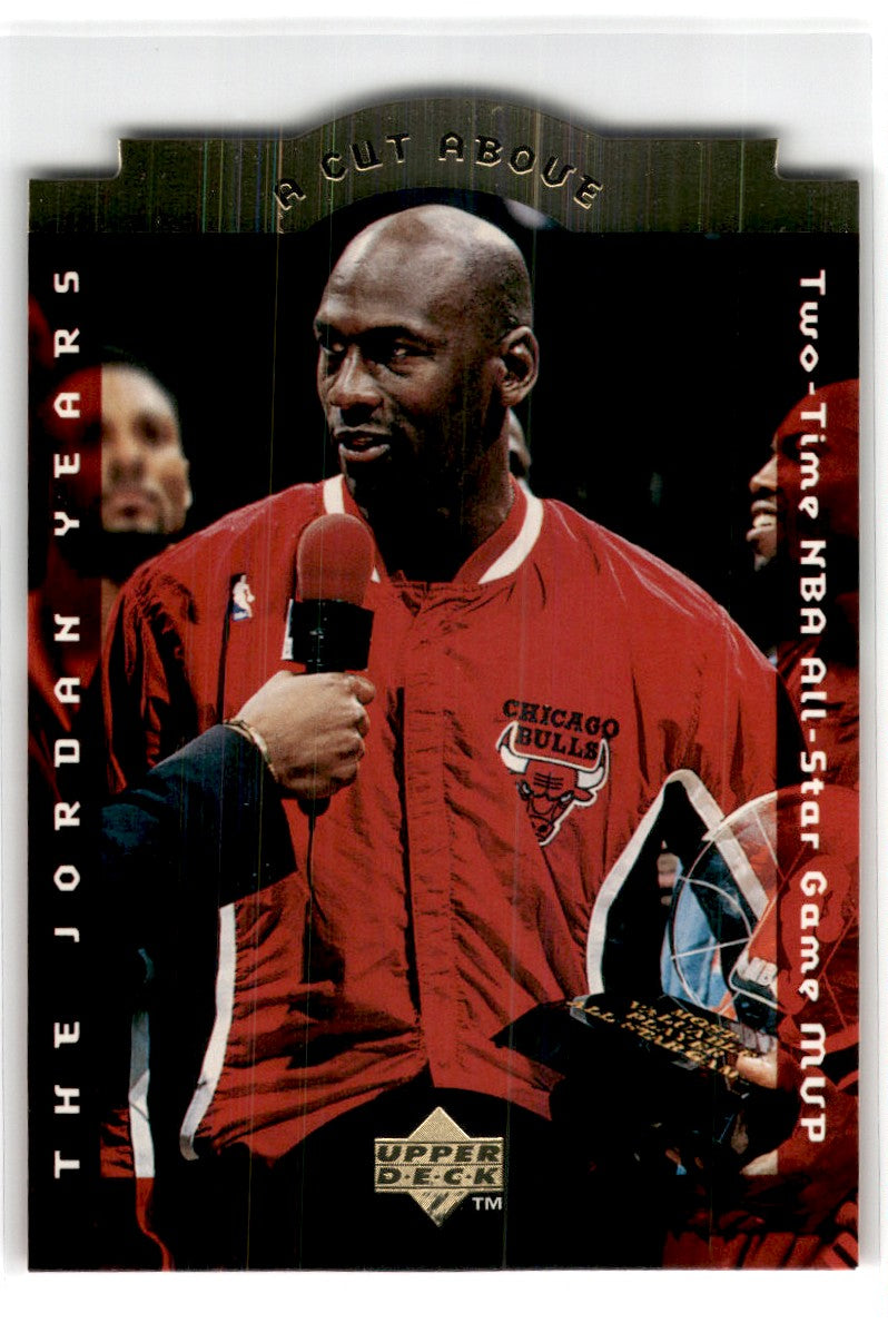 1996 Collector's Choice Jordan A Cut Above Michael Jordan CA6