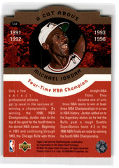 1996 Collector's Choice Jordan A Cut Above Michael Jordan CA8