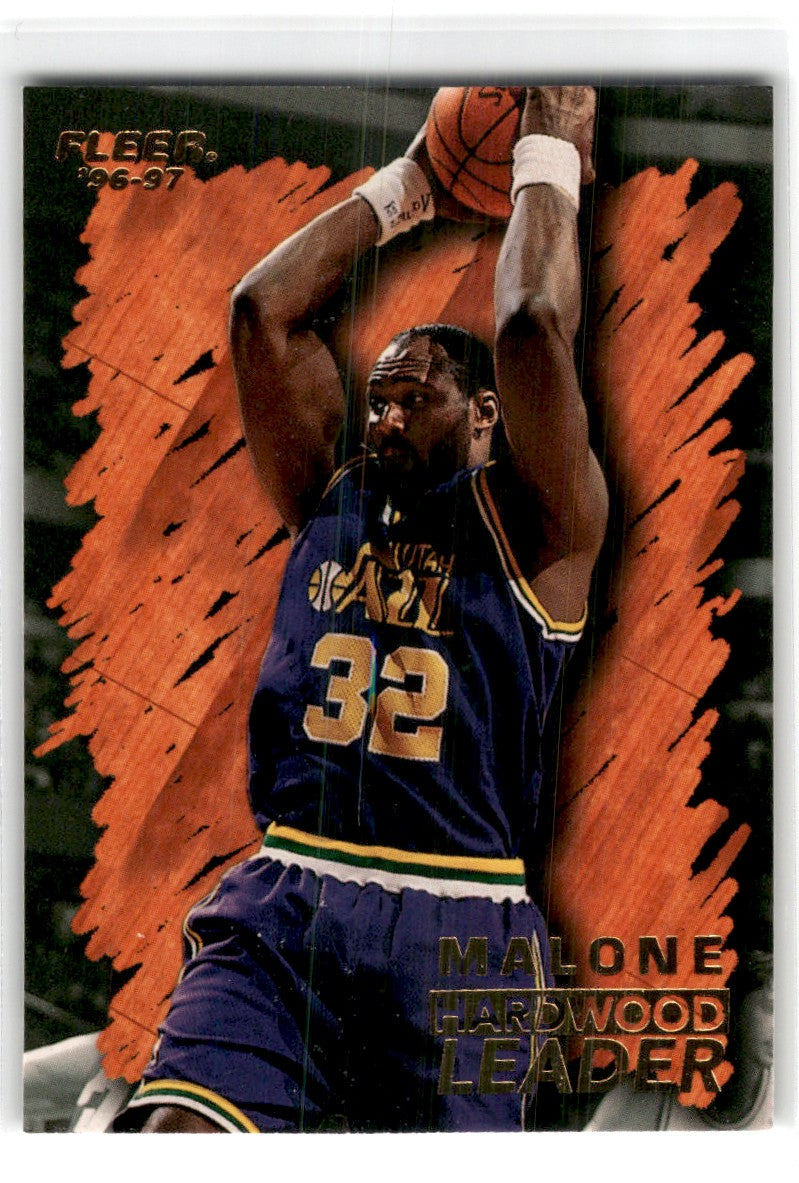1996 Fleer Hardwood Leader Karl Malone Card146 Default Title
