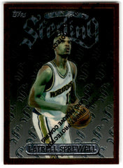 1996 Topps Finest Sterling Latrell Sprewell Card 237 Default Title