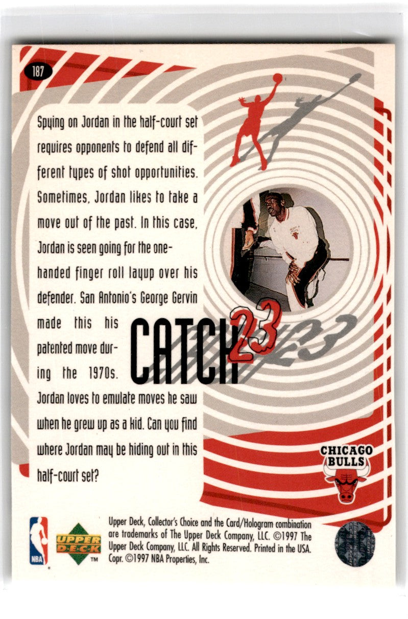 1997 Collector's Choice Michael Jordan 187