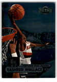 1997 Metal Universe Championship Rasheed Wallace Card21 Default Title