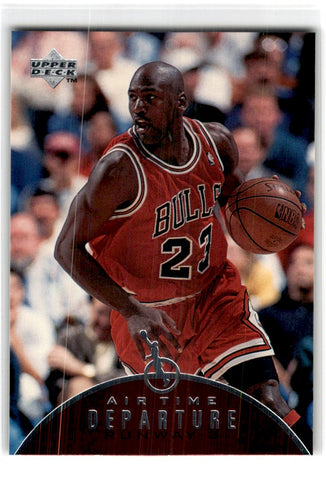 1997 Upper Deck Jordan Air Time Michael Jordan AT9