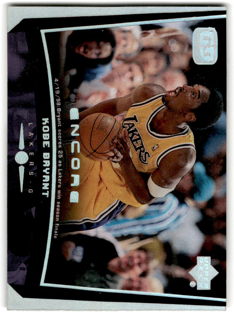 1998 Upper Deck Encore Kobe Bryant Card 39 Default Title