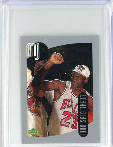 1998 Upper Deck Sticker Michael Jordan 108