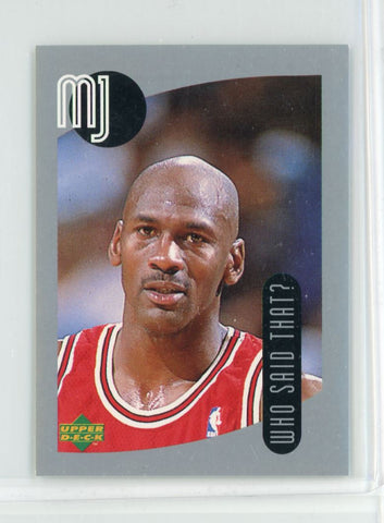 1998 Upper Deck Sticker Michael Jordan 112