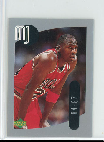 1998 Upper Deck Sticker Michael Jordan 14