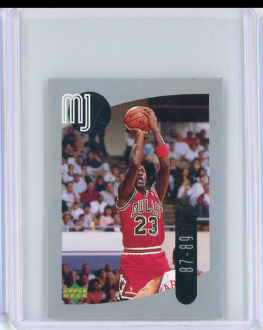 1998 Upper Deck Sticker Michael Jordan 21