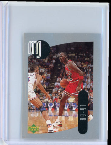 1998 Upper Deck Sticker Michael Jordan 25