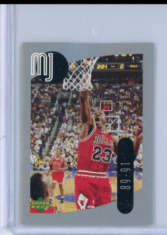 1998 Upper Deck Sticker Michael Jordan 32