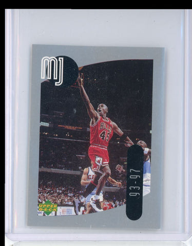 1998 Upper Deck Sticker Michael Jordan 45