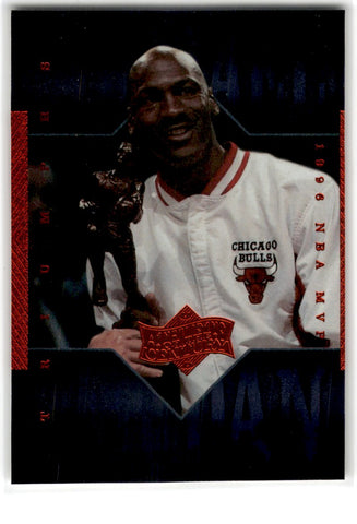 1999 Upper Deck Triumphs Michael Jordan 72