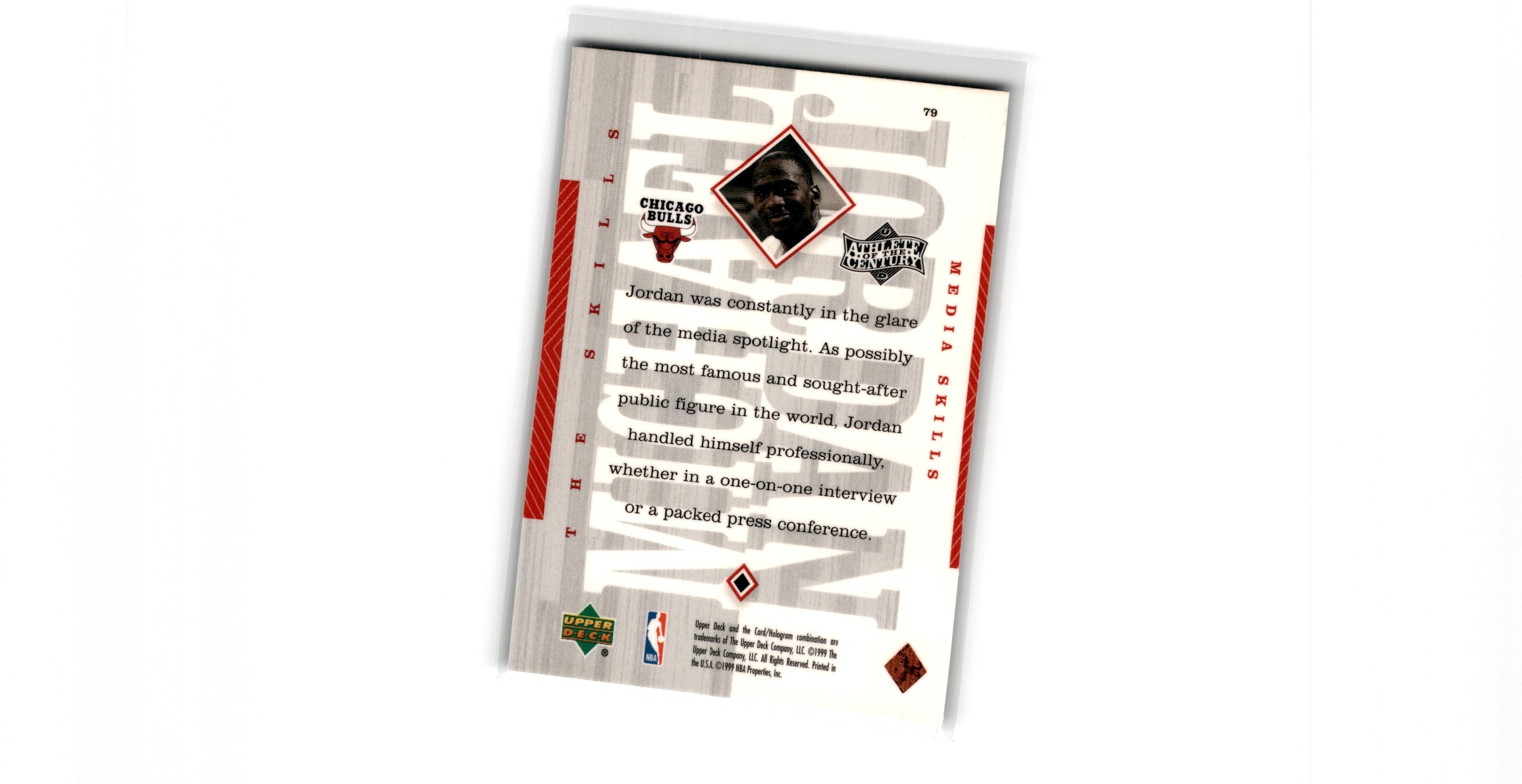 1999 Upper Deck Triumphs Michael Jordan 79