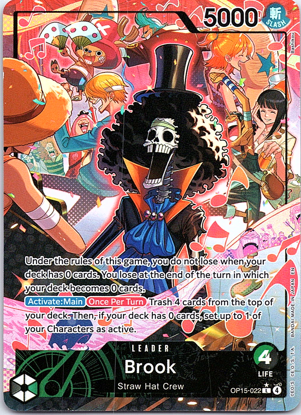 Brook C Carrying On His Will OP13-034 NM