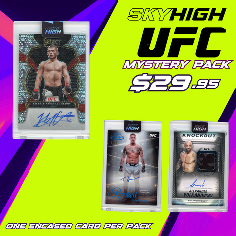 2025 Skyhigh Cards Encased UFC Vol 7 Mystery Pack