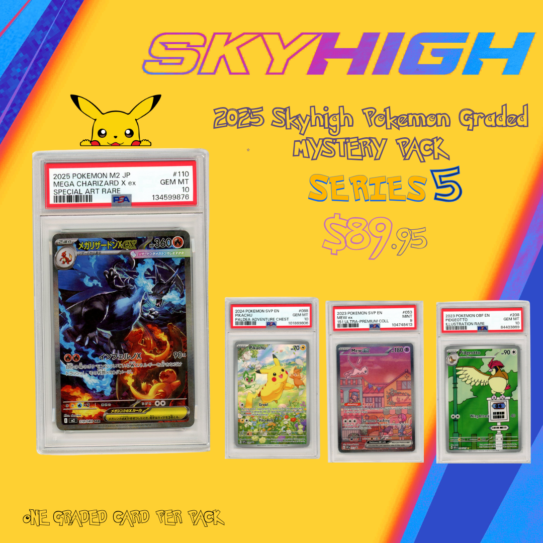 2026 Skyhigh Pokemon Graded Series 5 Mystery Pack