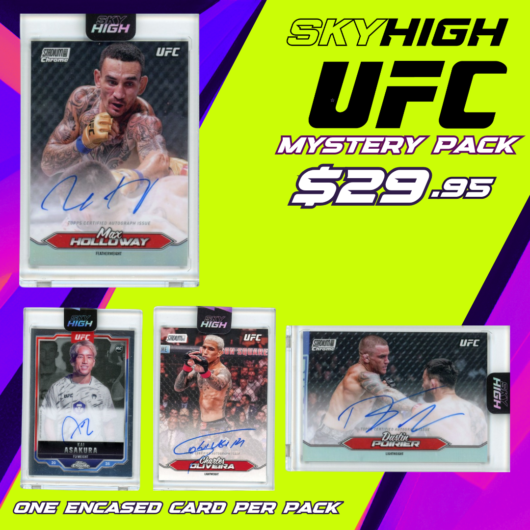 2025 Skyhigh Cards Encased UFC Vol 9 Mystery Pack