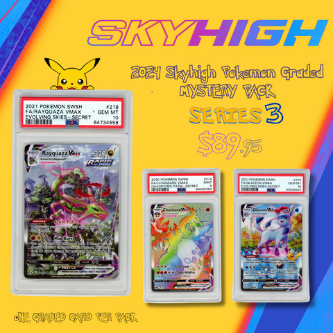 2024 Skyhigh Pokemon Graded Series 3 Mystery Pack