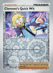 Clemont's Quick Wit SSP Reverse Holo NM