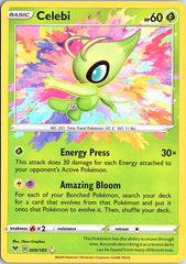 Celebi Amazing Rare SWSH04: Vivid Voltage 009/185 NM