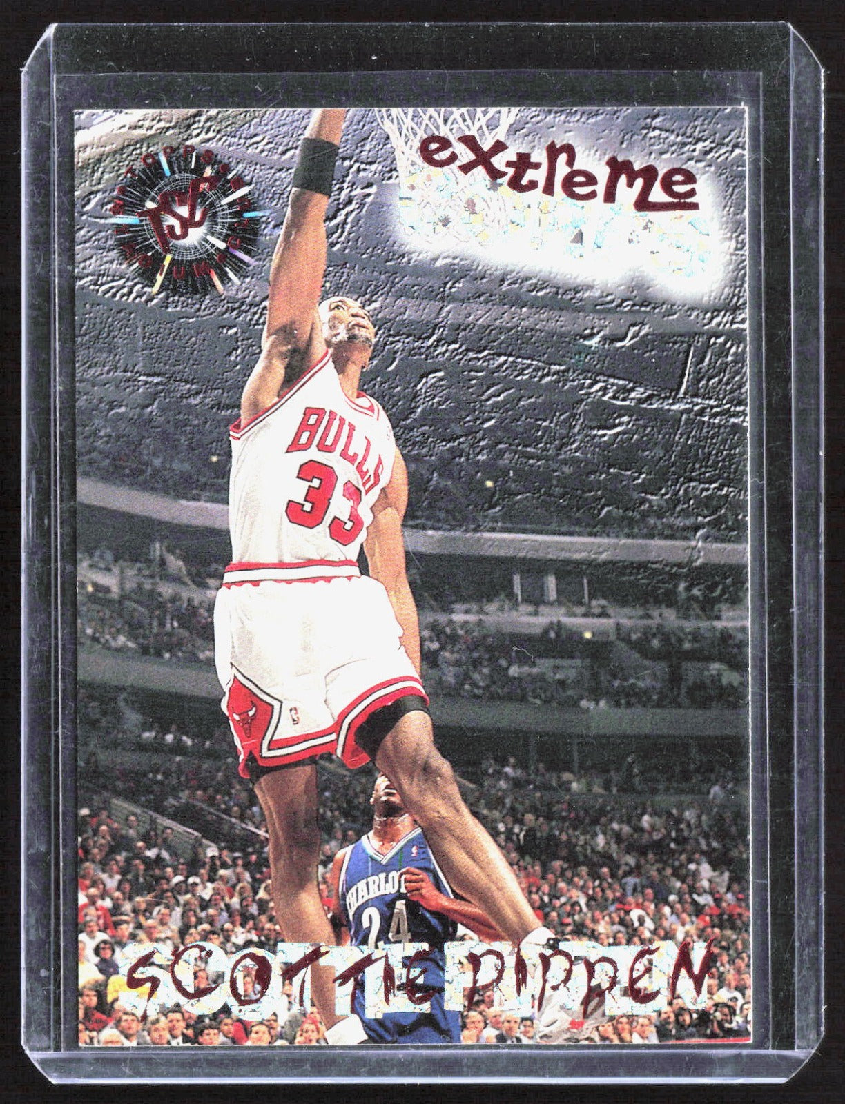 1995-96 Stadium Club Scottie Pippen 104 Basketball Chicago Bulls