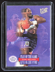 1996-97 Ultra - Gold Medallion Karl Malone G-293 Basketball Utah Jazz
