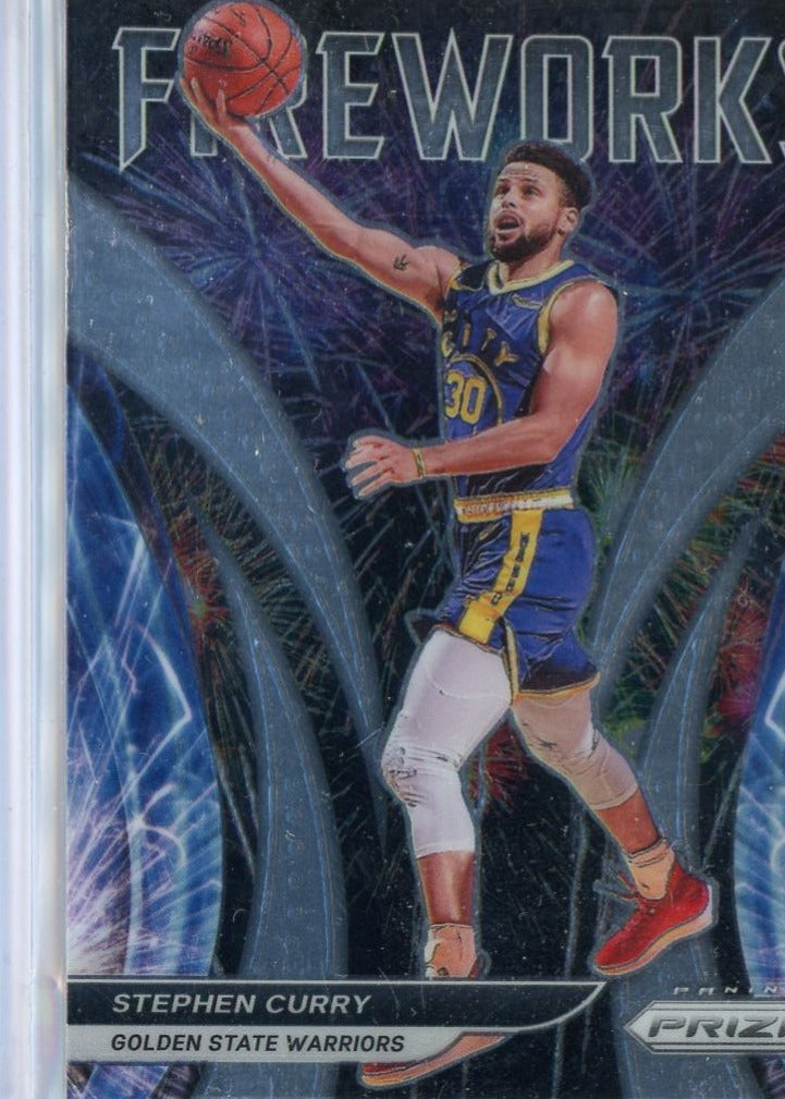 2021 Panini Prizm Fireworks Stephen Curry 2