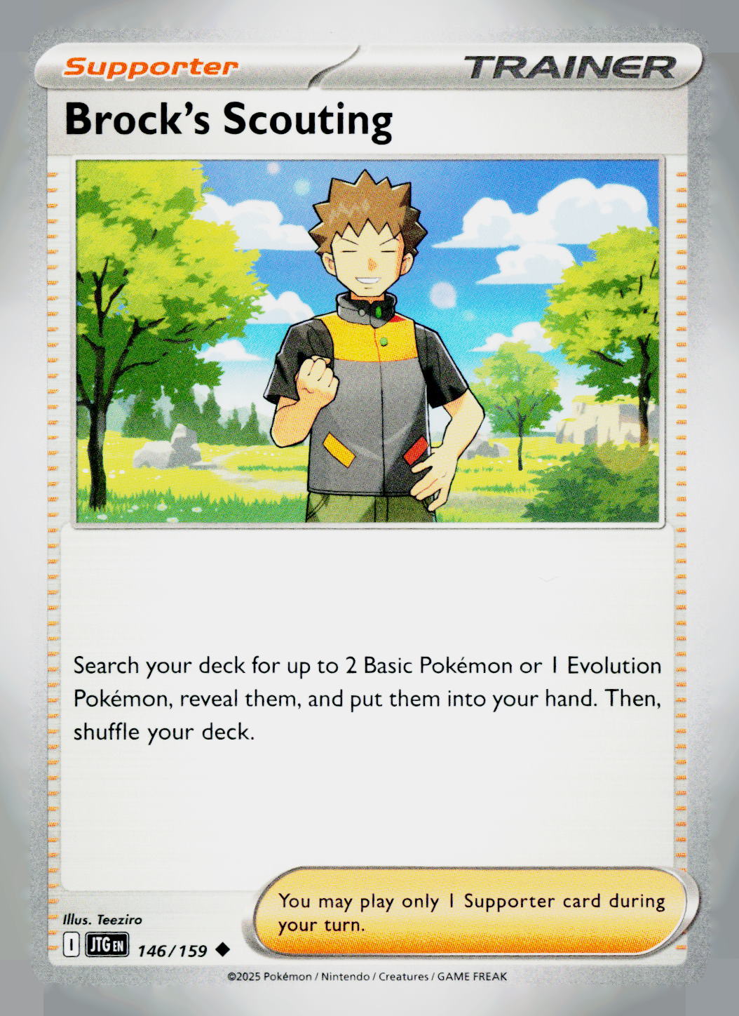 Brock's Scouting JTG NM