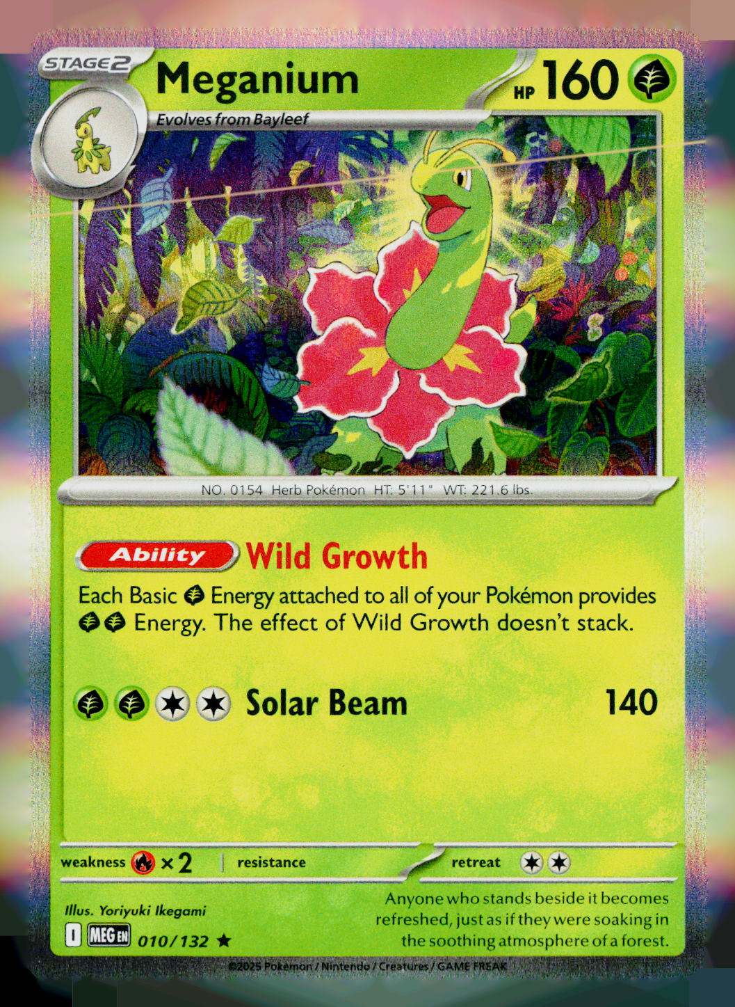 Meganium MEG 010/132 Holo NM