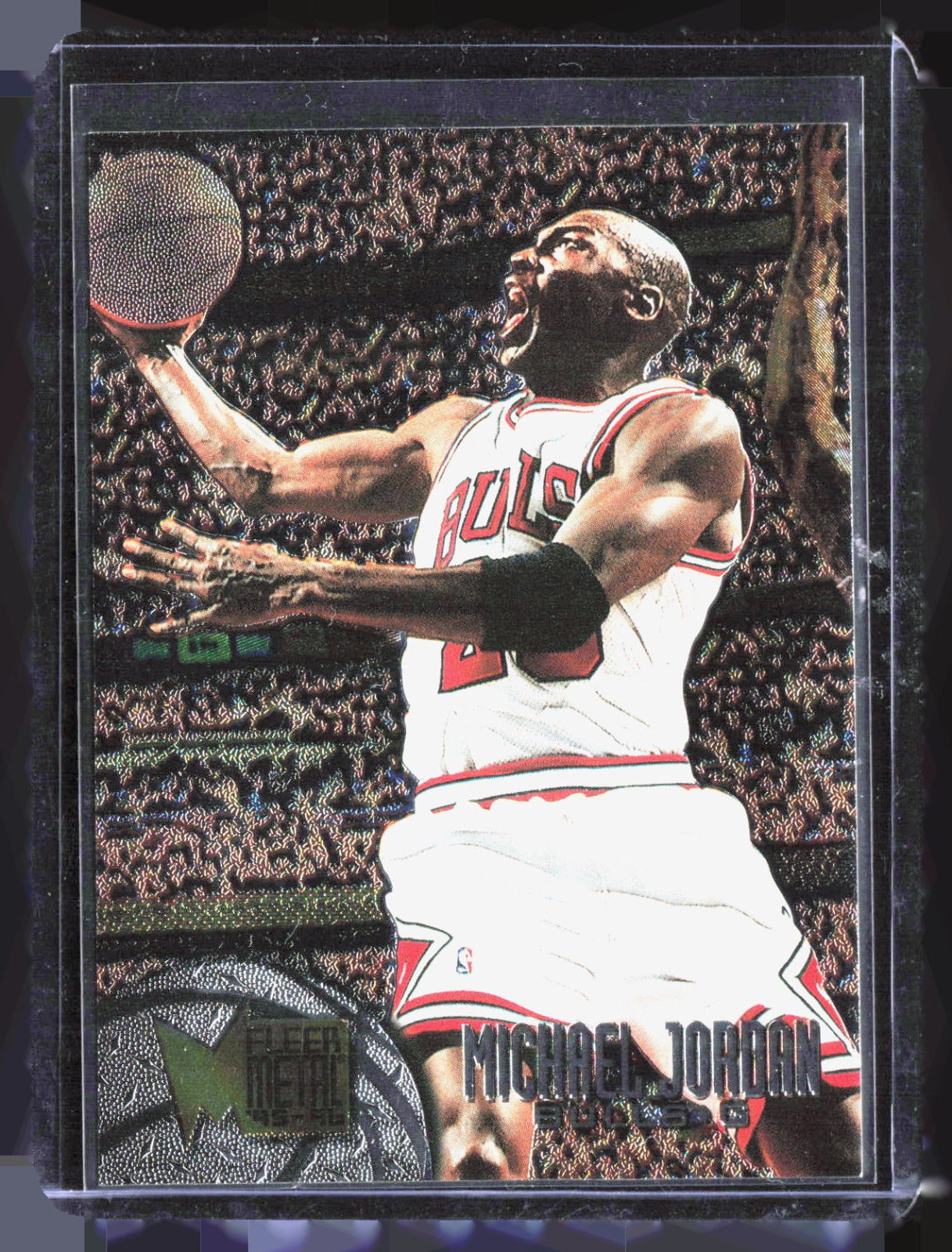 1995-96 Metal Michael Jordan 13 Basketball Chicago Bulls