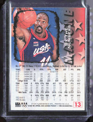1996 Fleer USA Karl Malone 13 Basketball USA